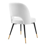 Rouse Performance Velvet Dining Side Chair