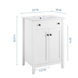 Nantucket 24" Bathroom Vanity