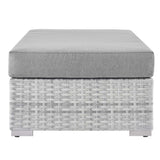 Convene Outdoor Patio Rectangular Ottoman