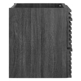 Render 24" Wall-Mount Bathroom Vanity Cabinet (Sink Basin Not Included)