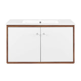 Transmit 36" Wall-Mount Bathroom Vanity