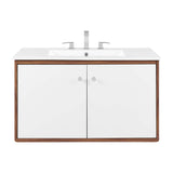 Transmit 36" Wall-Mount Bathroom Vanity