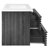 Render 36" Wall-Mount Bathroom Vanity