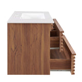 Render 36" Wall-Mount Bathroom Vanity