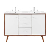 Transmit 48" Double Sink Bathroom Vanity