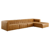 Bartlett Vegan Leather 5-Piece Sectional Sofa