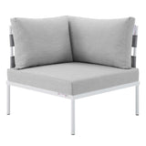 Harmony Sunbrella� Outdoor Patio Aluminum Corner Chair