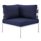 Harmony Sunbrella� Outdoor Patio Aluminum Corner Chair
