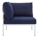 Harmony Sunbrella� Outdoor Patio Aluminum Corner Chair