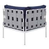 Harmony Sunbrella� Outdoor Patio Aluminum Corner Chair