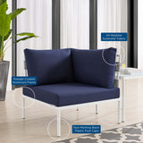 Harmony Sunbrella� Outdoor Patio Aluminum Corner Chair