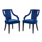 Virtue Performance Velvet Dining Chairs - Set of 2