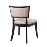 Pristine Upholstered Fabric Dining Chairs - Set of 2