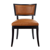 Pristine Vegan Leather Dining Chairs - Set of 2