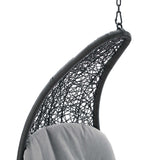 Landscape Hanging Chaise Lounge Outdoor Patio Swing Chair