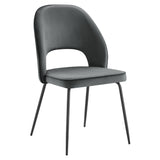 Nico Performance Velvet Dining Chair Set of 2