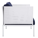 Harmony 3-Piece Sunbrella� Outdoor Patio Aluminum Seating Set