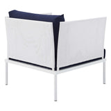 Harmony 3-Piece Sunbrella� Outdoor Patio Aluminum Seating Set