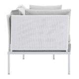 Harmony 4-Piece Sunbrella� Outdoor Patio Aluminum Seating Set