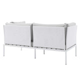 Harmony 4-Piece Sunbrella� Outdoor Patio Aluminum Seating Set