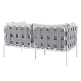 Harmony 4-Piece Sunbrella� Outdoor Patio Aluminum Seating Set