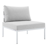Harmony 4-Piece Sunbrella� Outdoor Patio Aluminum Seating Set