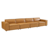 Restore Vegan Leather 4-Piece Sofa