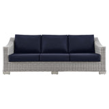 Conway Outdoor Patio Wicker Rattan Sofa