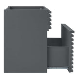 Render 18" Wall-Mount Bathroom Vanity Cabinet (Sink Basin Not Included)