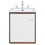 Transmit 18" Wall-Mount Bathroom Vanity