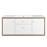 Transmit 48" Wall-Mount Bathroom Vanity