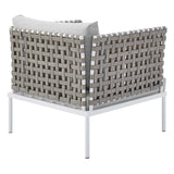 Harmony 6-Piece Sunbrella� Basket Weave Outdoor Patio Aluminum Seating Set