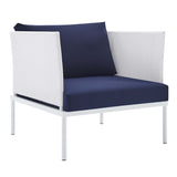 Harmony 6-Piece Sunbrella� Outdoor Patio Aluminum Seating Set
