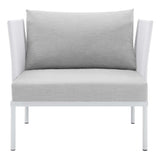 Harmony Sunbrella� Outdoor Patio Aluminum Armchair