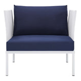 Harmony Sunbrella� Outdoor Patio Aluminum Armchair