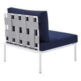 Harmony Sunbrella� Outdoor Patio Aluminum Armless Chair