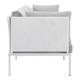 Harmony Sunbrella� Outdoor Patio Aluminum Sofa