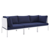 Harmony Sunbrella� Outdoor Patio Aluminum Sofa