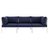 Harmony Sunbrella� Outdoor Patio Aluminum Sofa