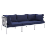 Harmony Sunbrella� Outdoor Patio Aluminum Sofa