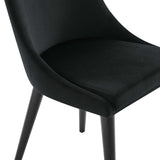 Viscount Performance Velvet Dining Chair