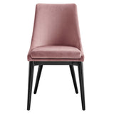 Viscount Performance Velvet Dining Chair