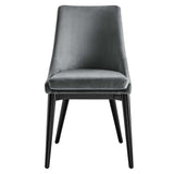 Viscount Performance Velvet Dining Chair