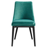 Viscount Performance Velvet Dining Chair