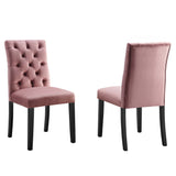 Duchess Performance Velvet Dining Chairs - Set of 2