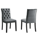 Duchess Performance Velvet Dining Chairs - Set of 2