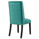 Baron Performance Velvet Dining Chairs - Set of 2