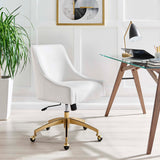 Discern Performance Velvet Office Chair