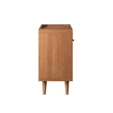 Birdie 24" Teak Wood Bathroom Vanity Cabinet (Sink Basin Not Included)