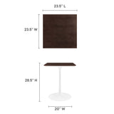 Lippa 24" Square Dining Table